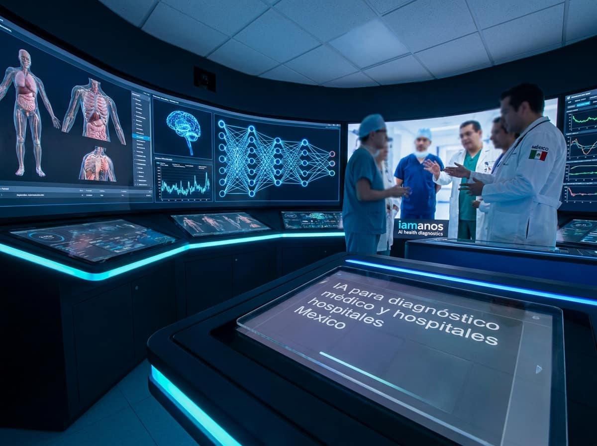 Diagnóstico médico con inteligencia artificial y análisis de datos