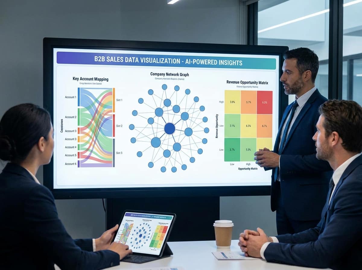 Análisis de datos y ventas B2B con inteligencia artificial