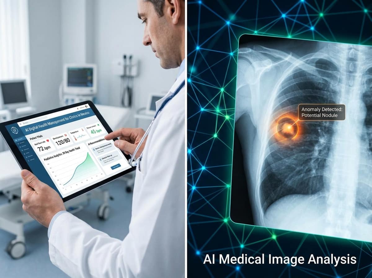 Dashboard de salud digital con análisis de datos e IA