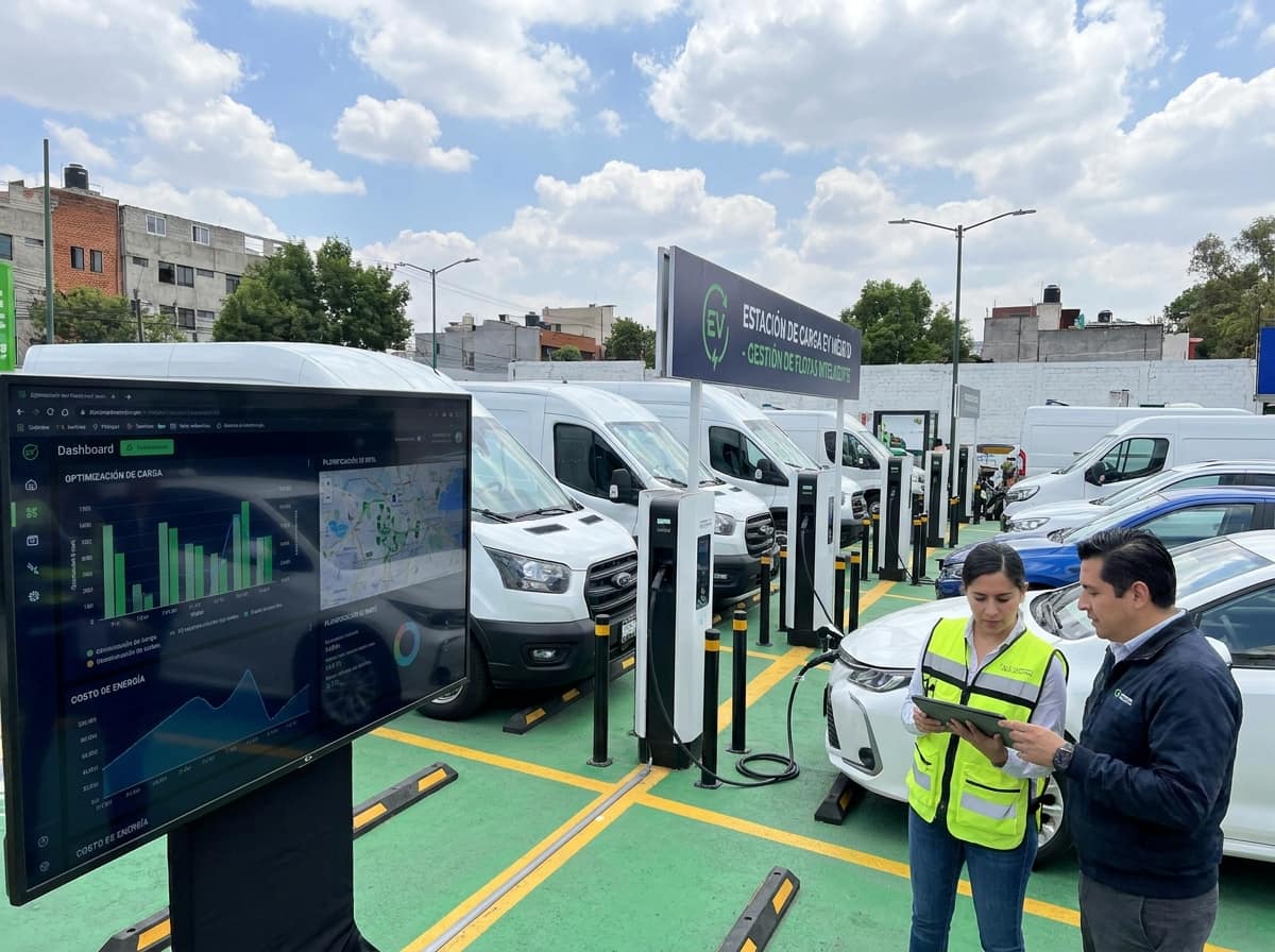 Gestión de flota de vehículos eléctricos con IA