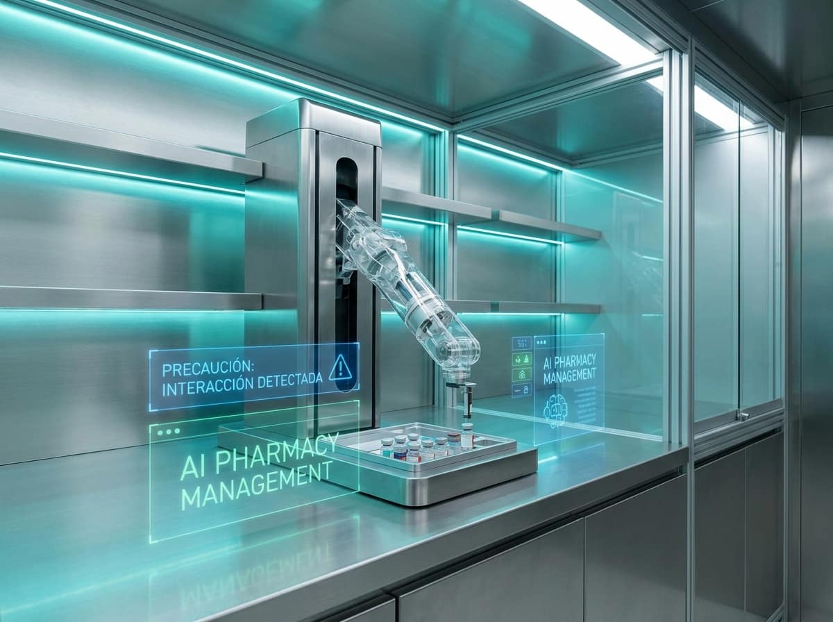 Robot de farmacia automatizado con inteligencia artificial