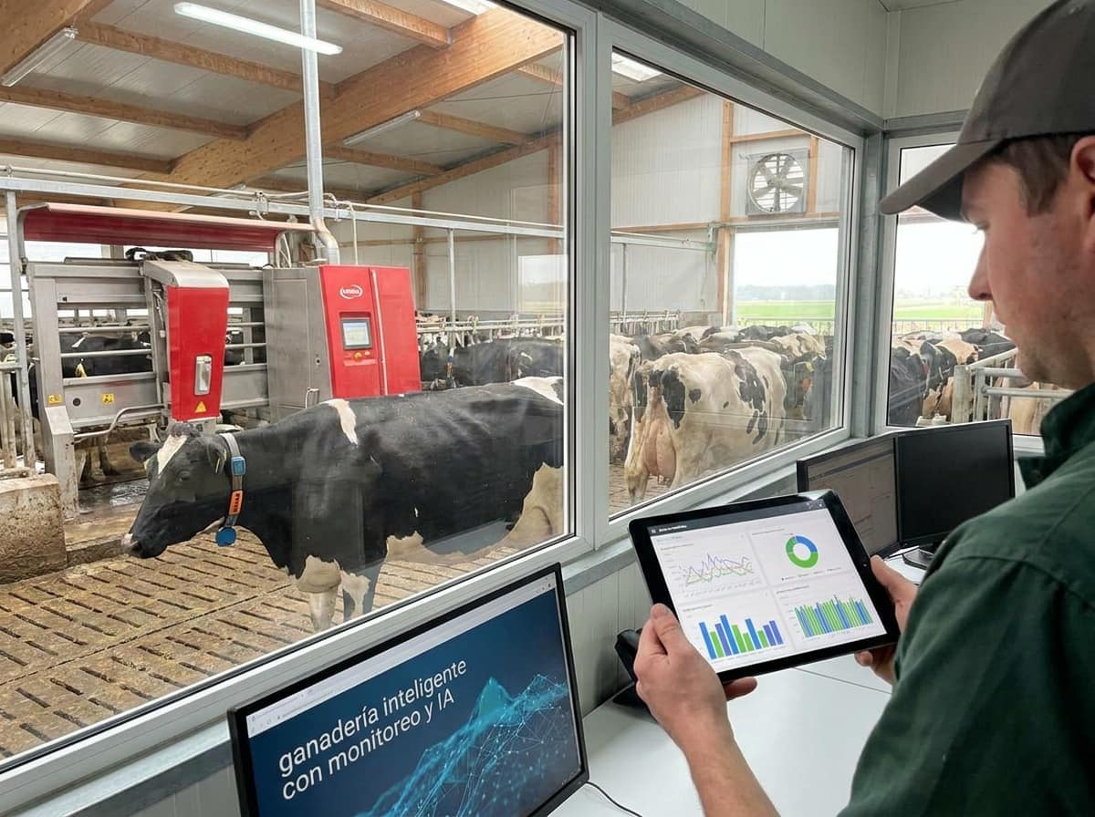 Ganadería inteligente con monitoreo y análisis de IA