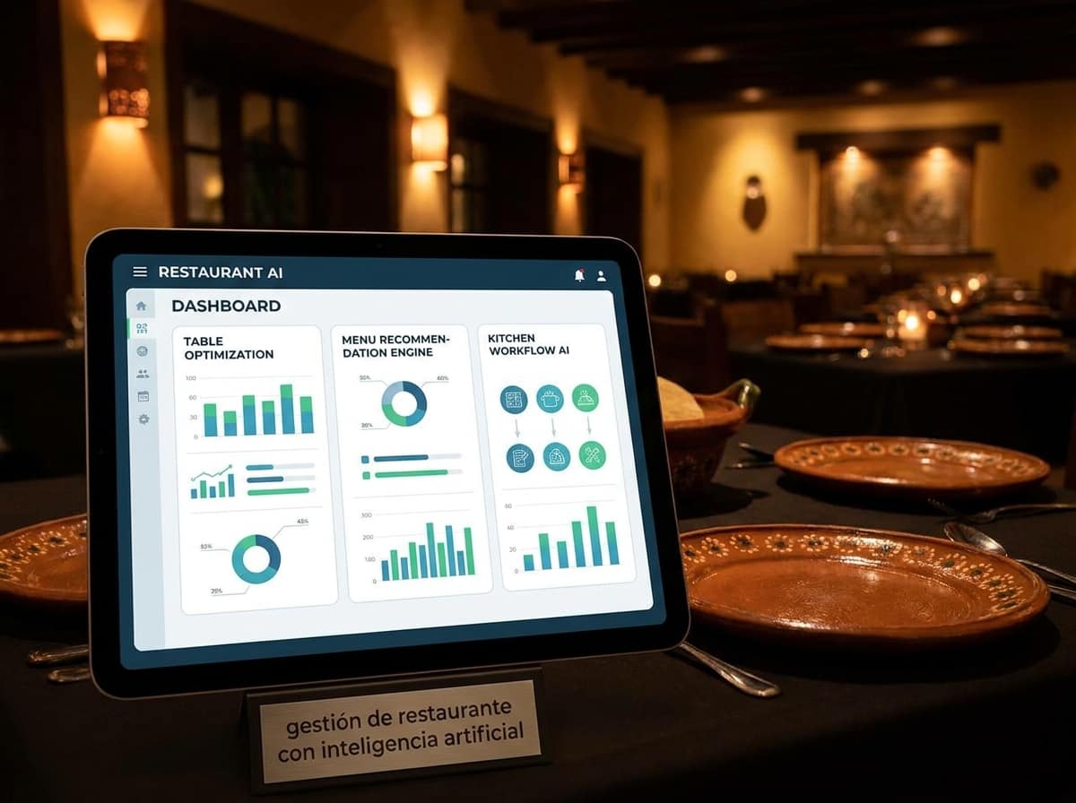 Gestión de restaurante con inteligencia artificial y análisis de datos