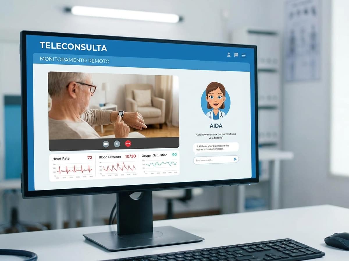 Telemedicina con inteligencia artificial para consultas remotas