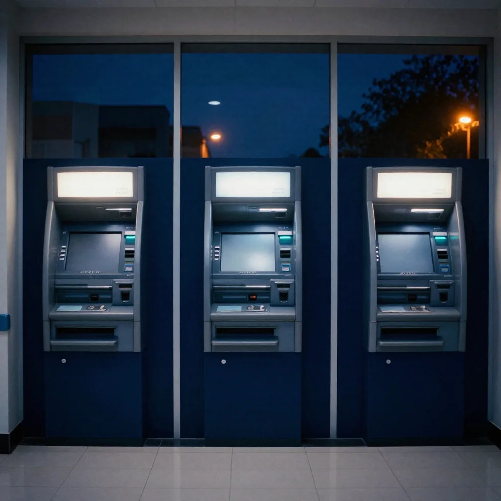 Fachada de un edificio financiero.