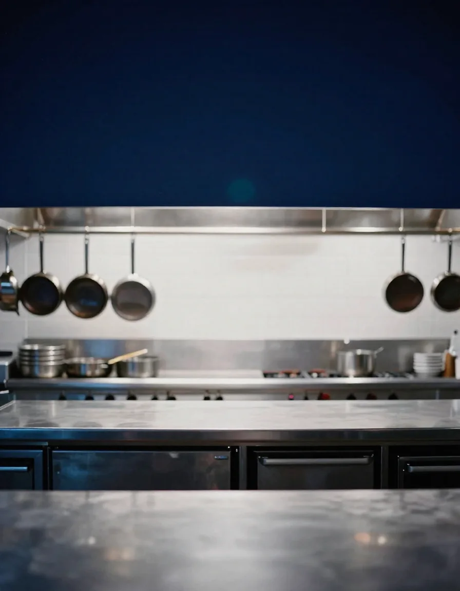 Cocina de un restaurante.