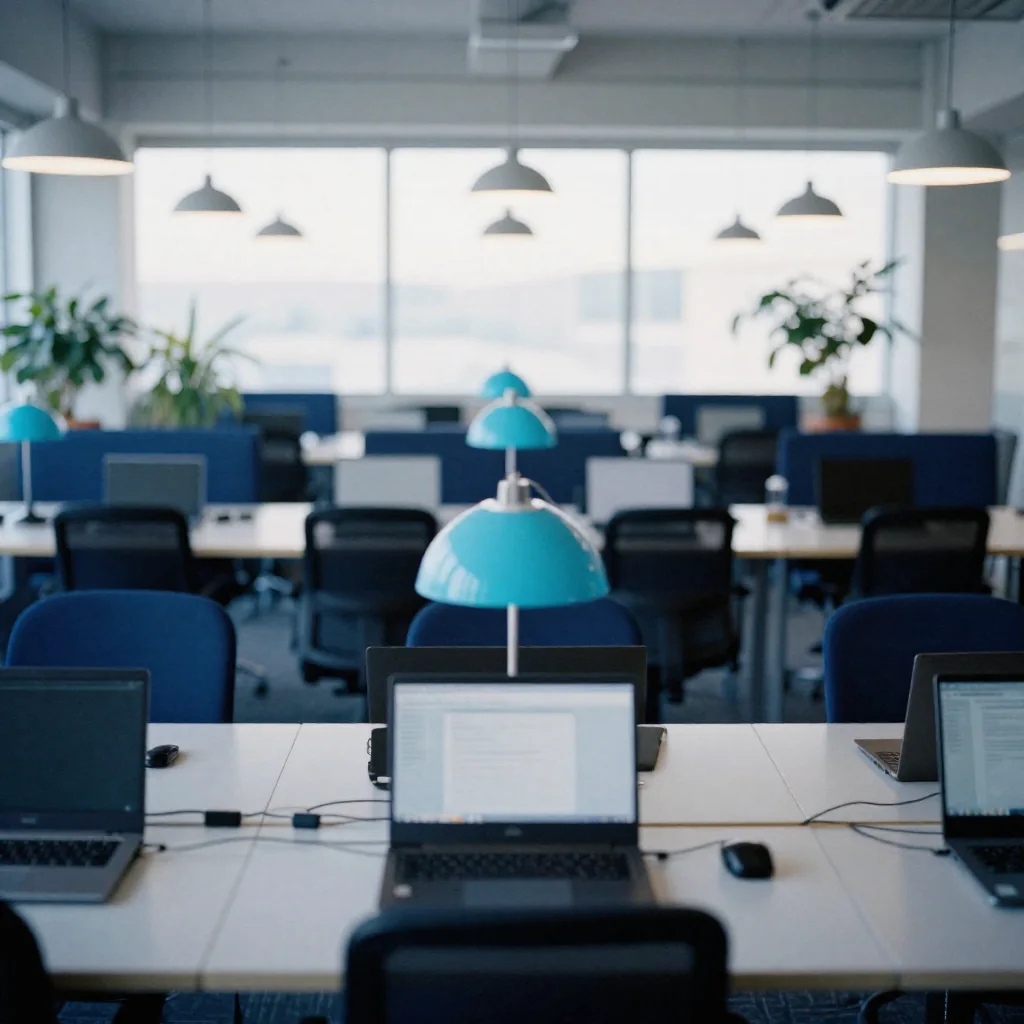 Un espacio de coworking.