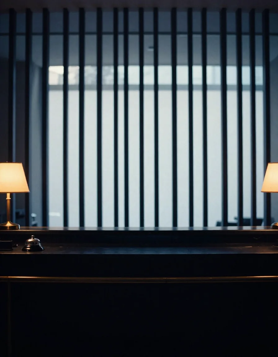 Recepción de un hotel.