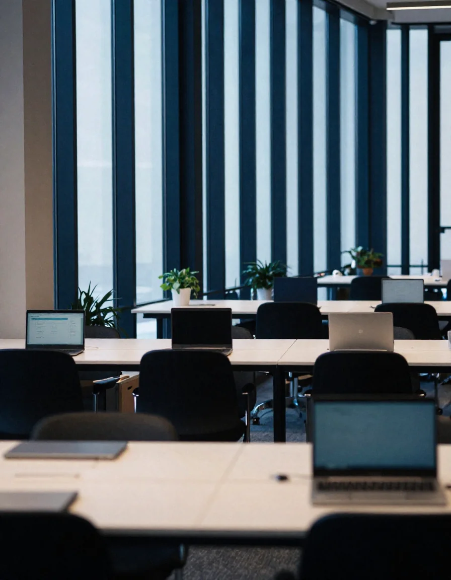 Un espacio de coworking.