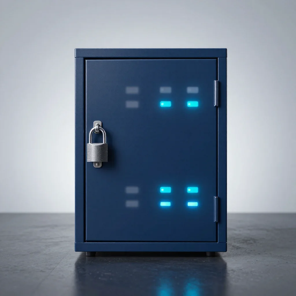 Puerta de acceso con control de seguridad.