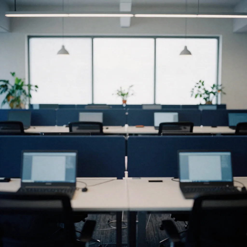 Un espacio de coworking.