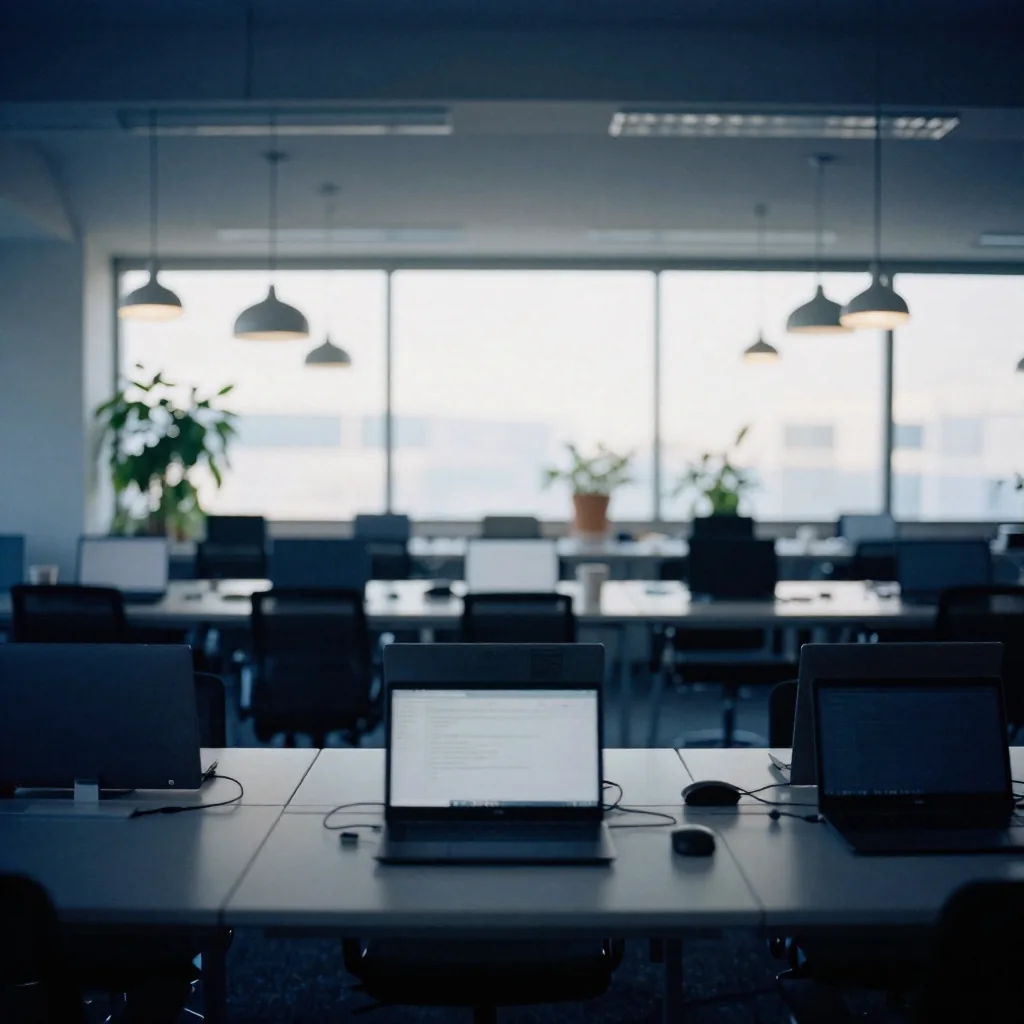 Un espacio de coworking.