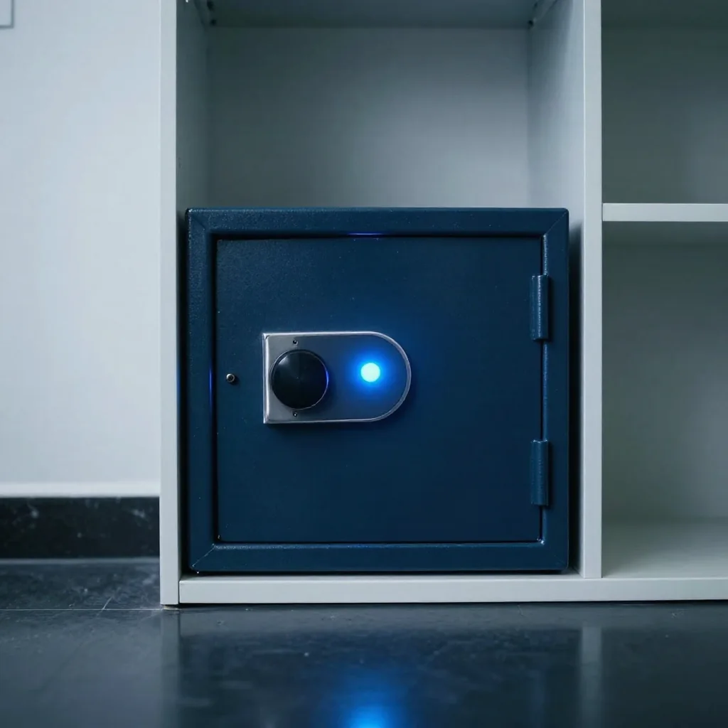 Puerta de acceso con control de seguridad.