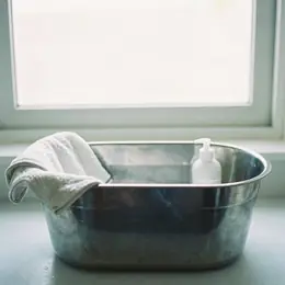Baño perro chico