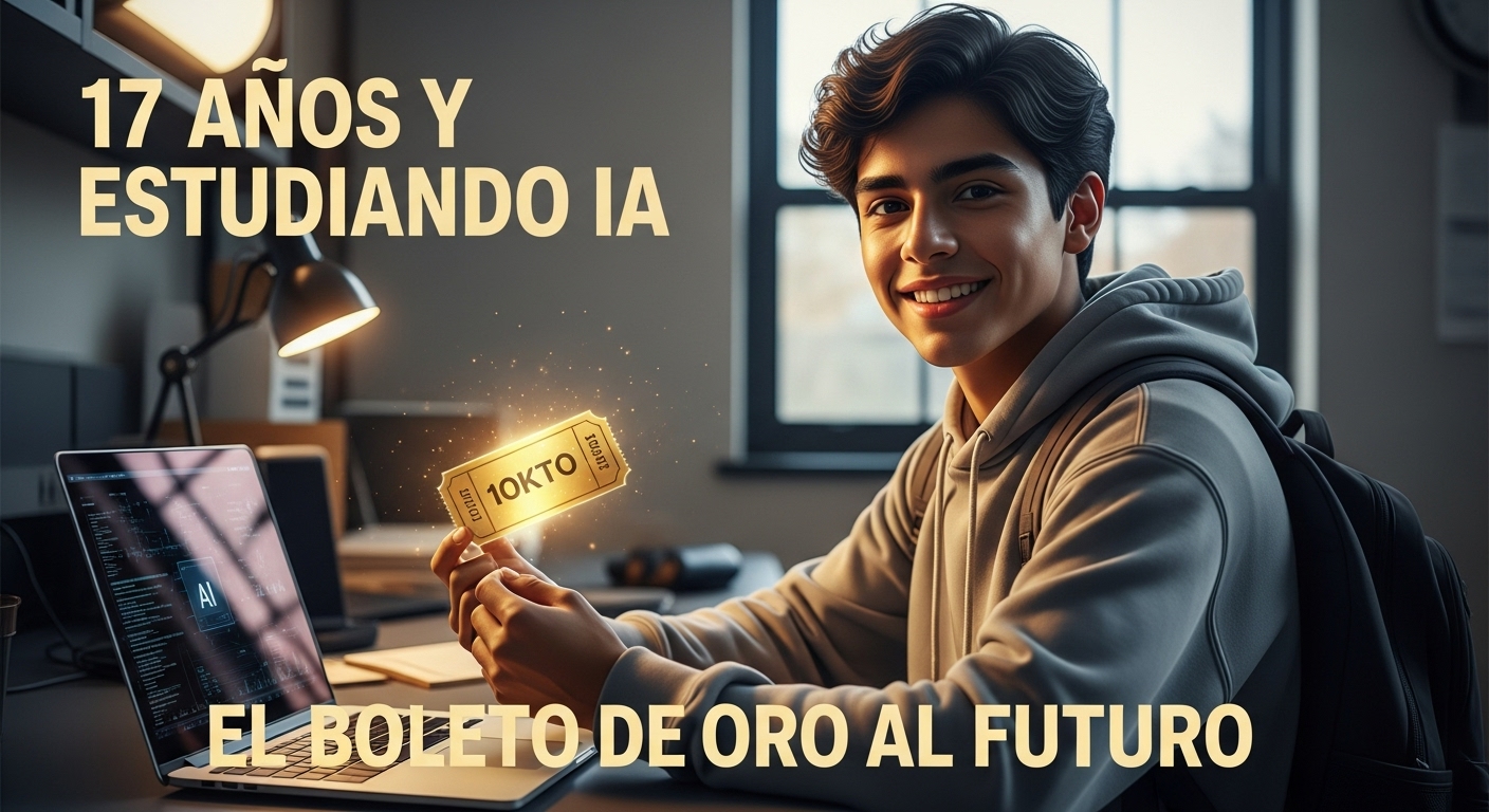 17 Años y Estudiando IA,El Boleto de Oro al Futuro.