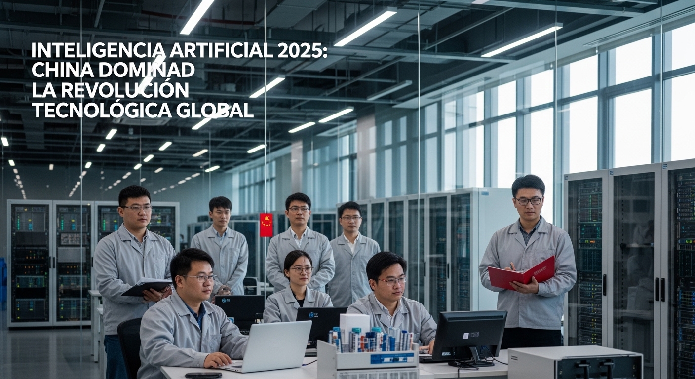 Inteligencia Artificial 2025, China Domina la Revolución Tecnológica Global.