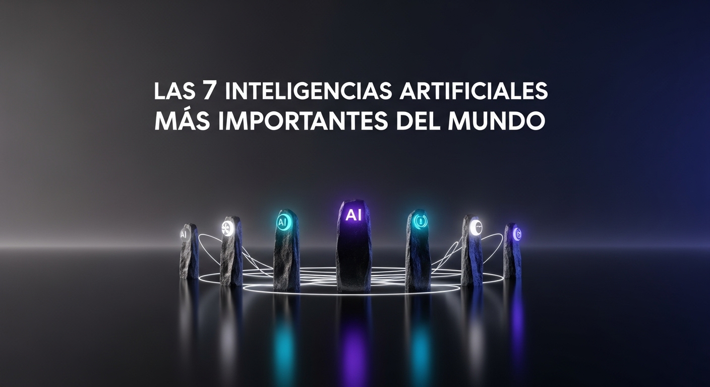 Las 7 Inteligencias Artificiales Más Importantes del Mundo.