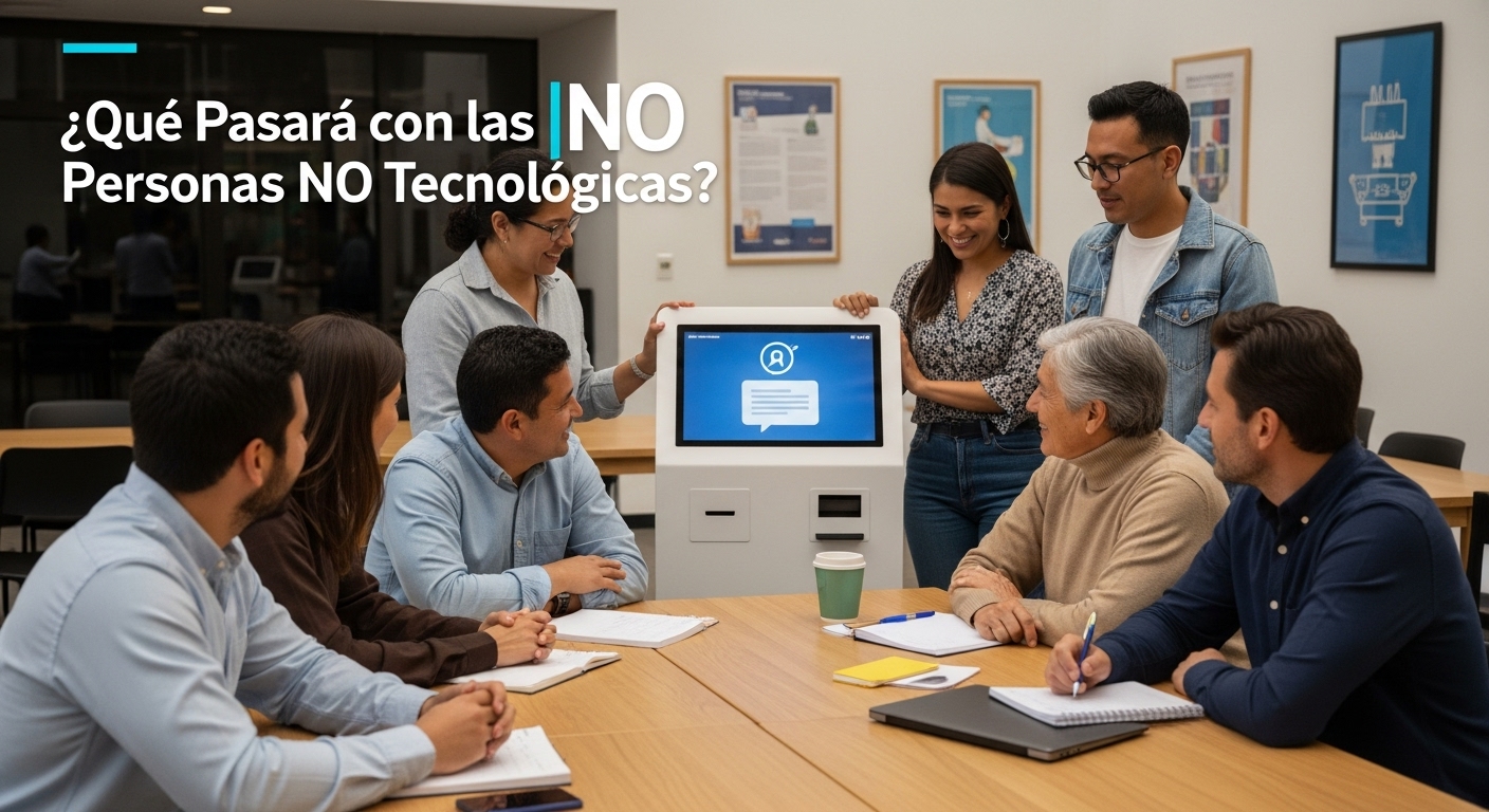 ¿Qué Pasará con las Personas NO Tecnológicas?
