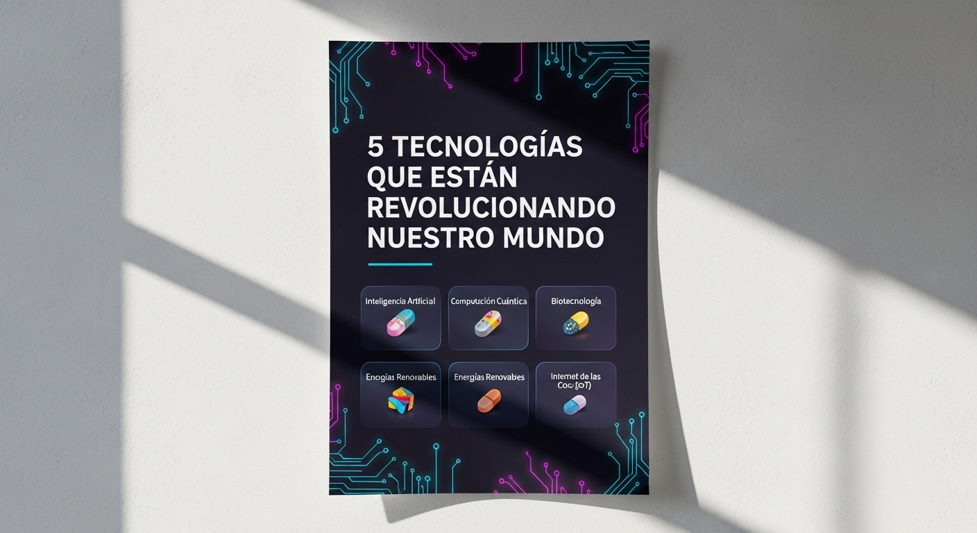 5 Tecnologías Que Están Revolucionando Nuestro Mundo.