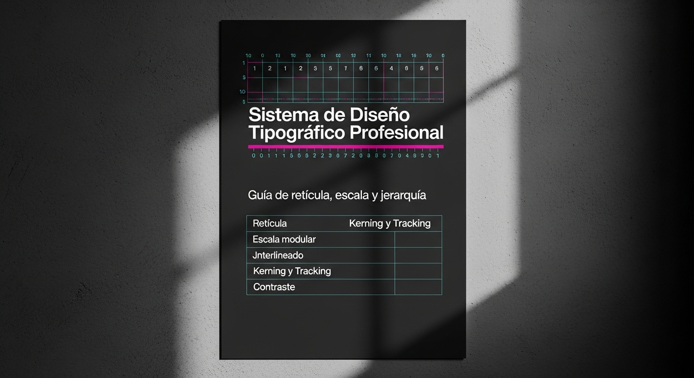 Sistema de Diseño Tipográfico Profesional.