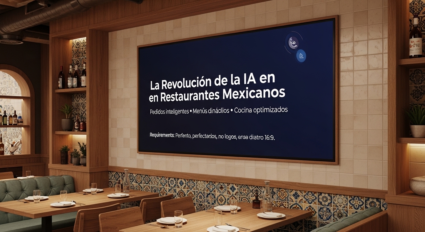 La Revolución de la IA en Restaurantes Mexicanos.