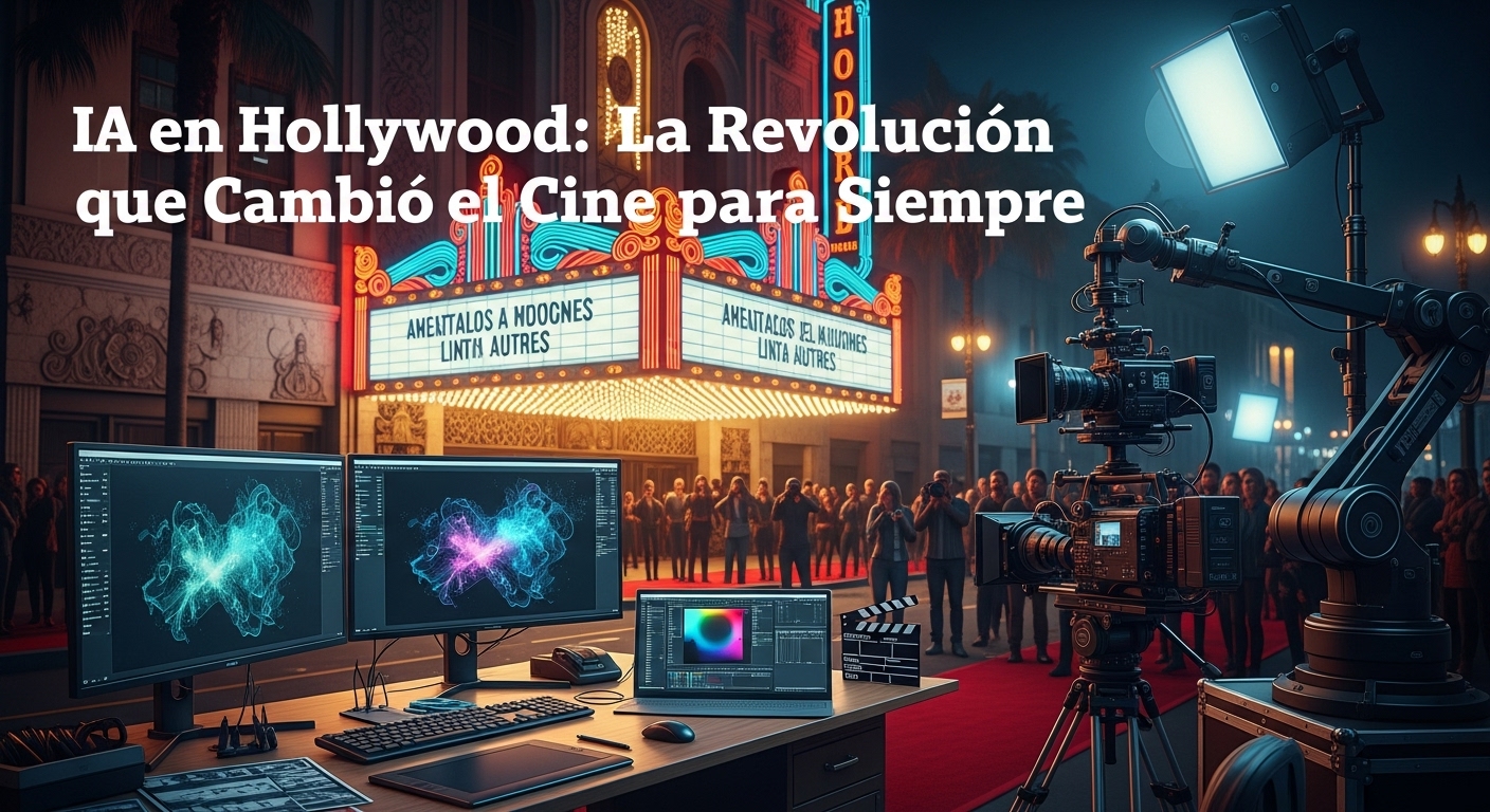 IA en Hollywood, La Revolución que Cambió el Cine para Siempre.
