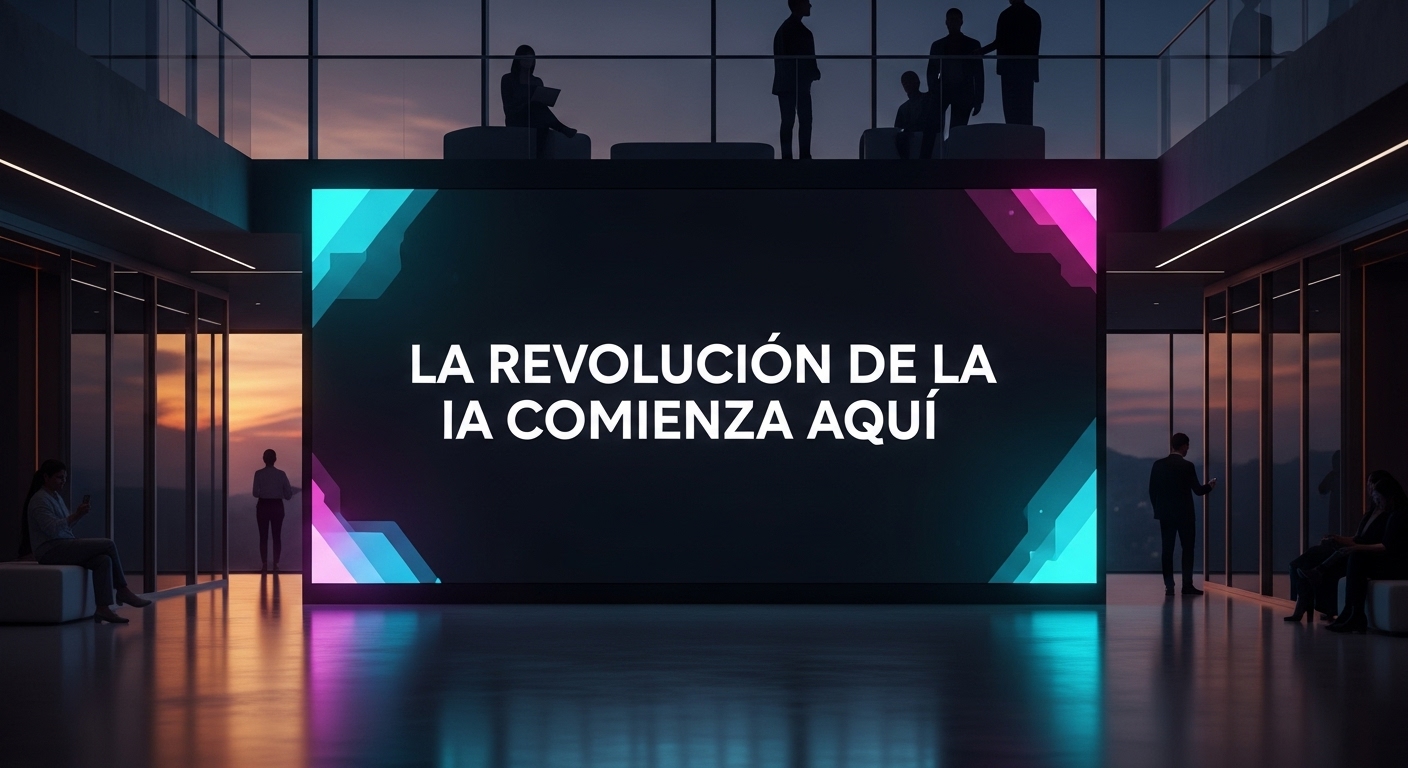 La Revolución de la IA Comienza Aquí.