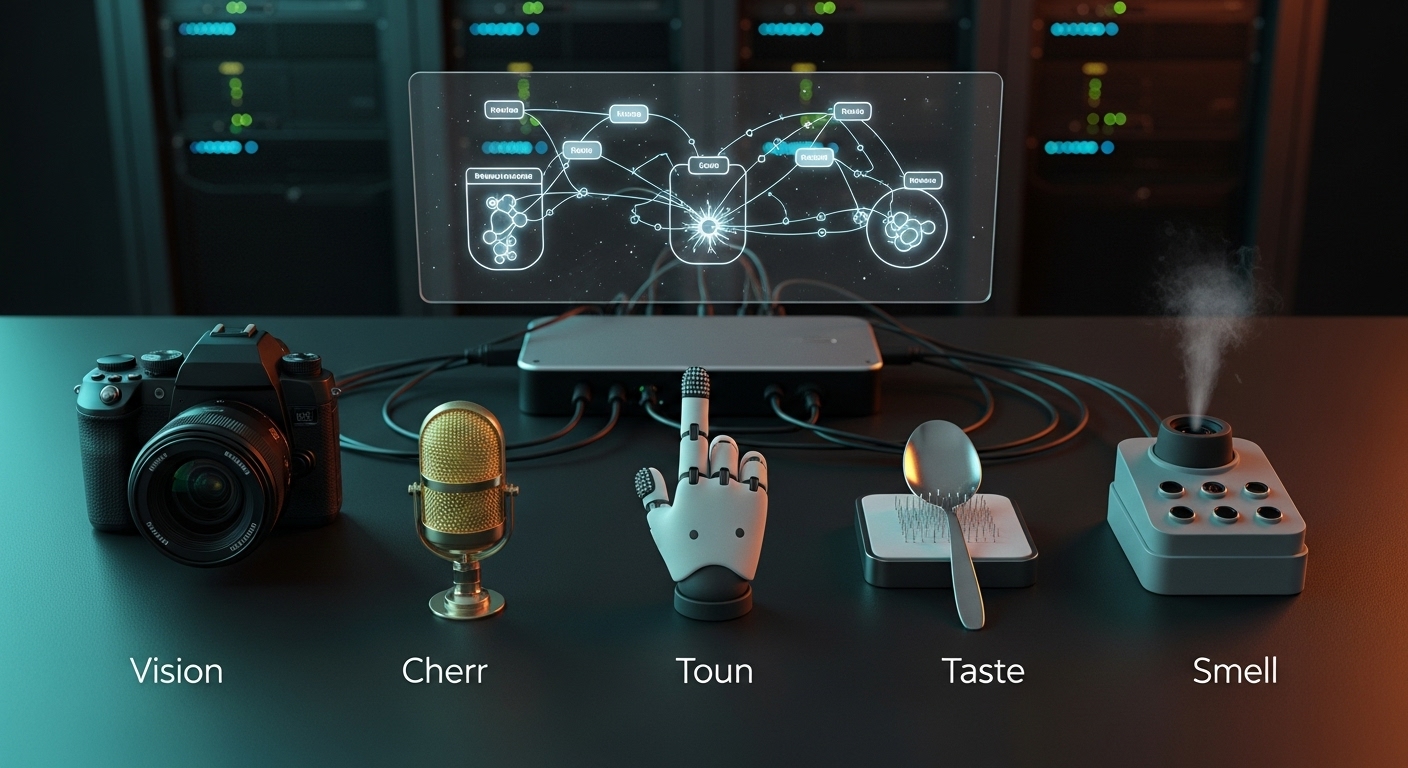 los cinco sentidos de la inteligencia artificial