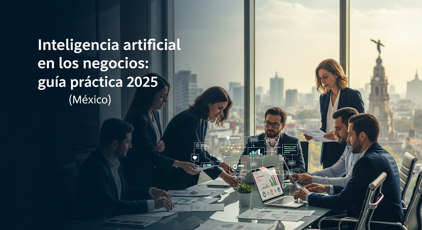 Inteligencia artificial en los negocios: guía práctica 2025 (México)