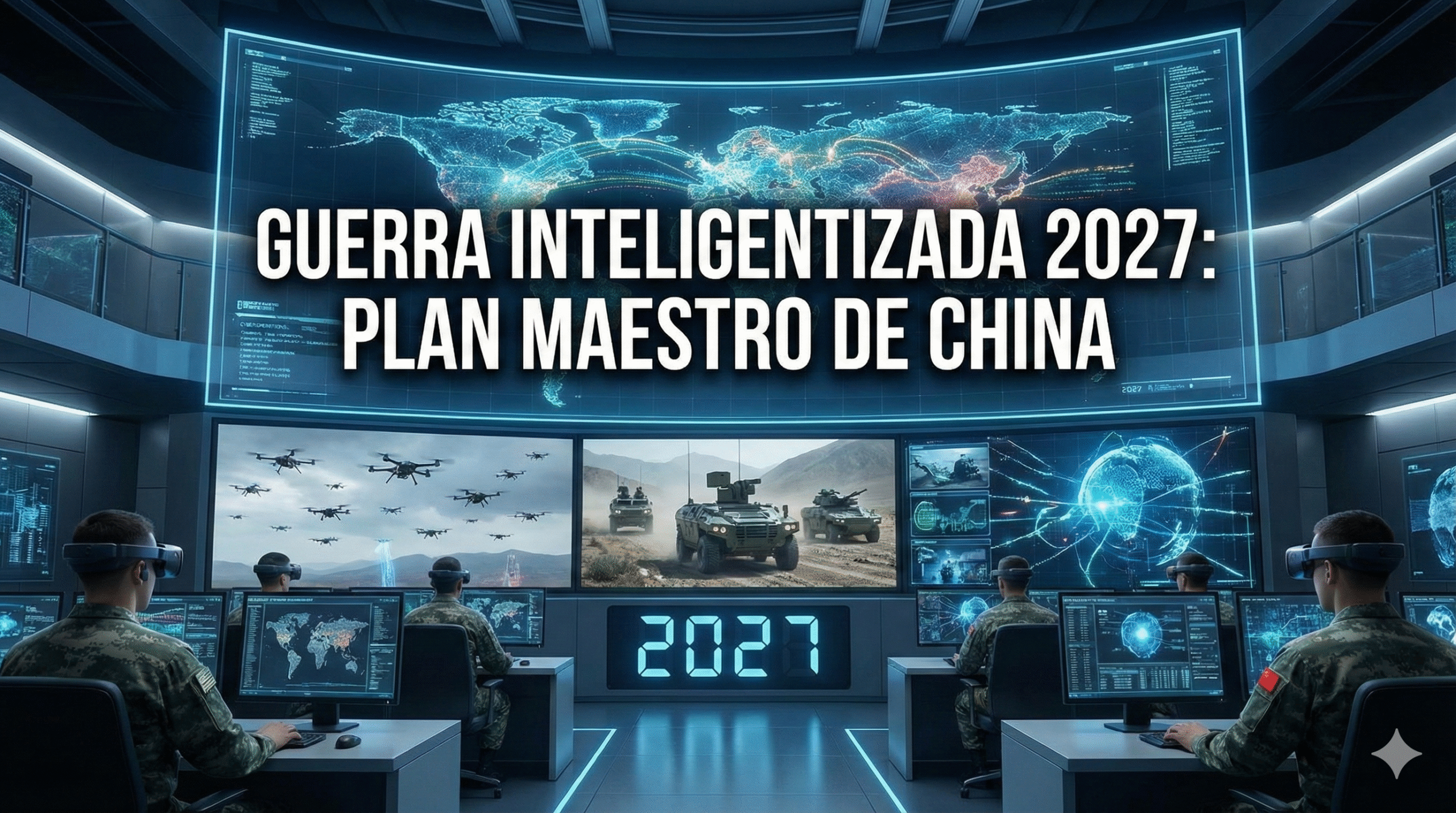 Guerra Inteligentizada 2027, El Plan Maestro de China para la Supremacía en IA Militar y Ciberespacial