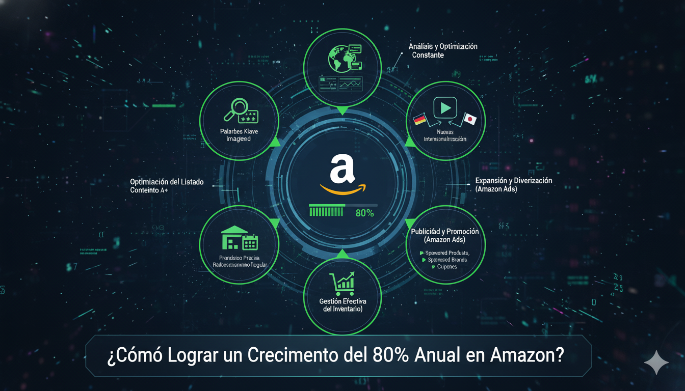 ¿Cómo Lograr un Crecimiento del 80% Anual en Amazon?