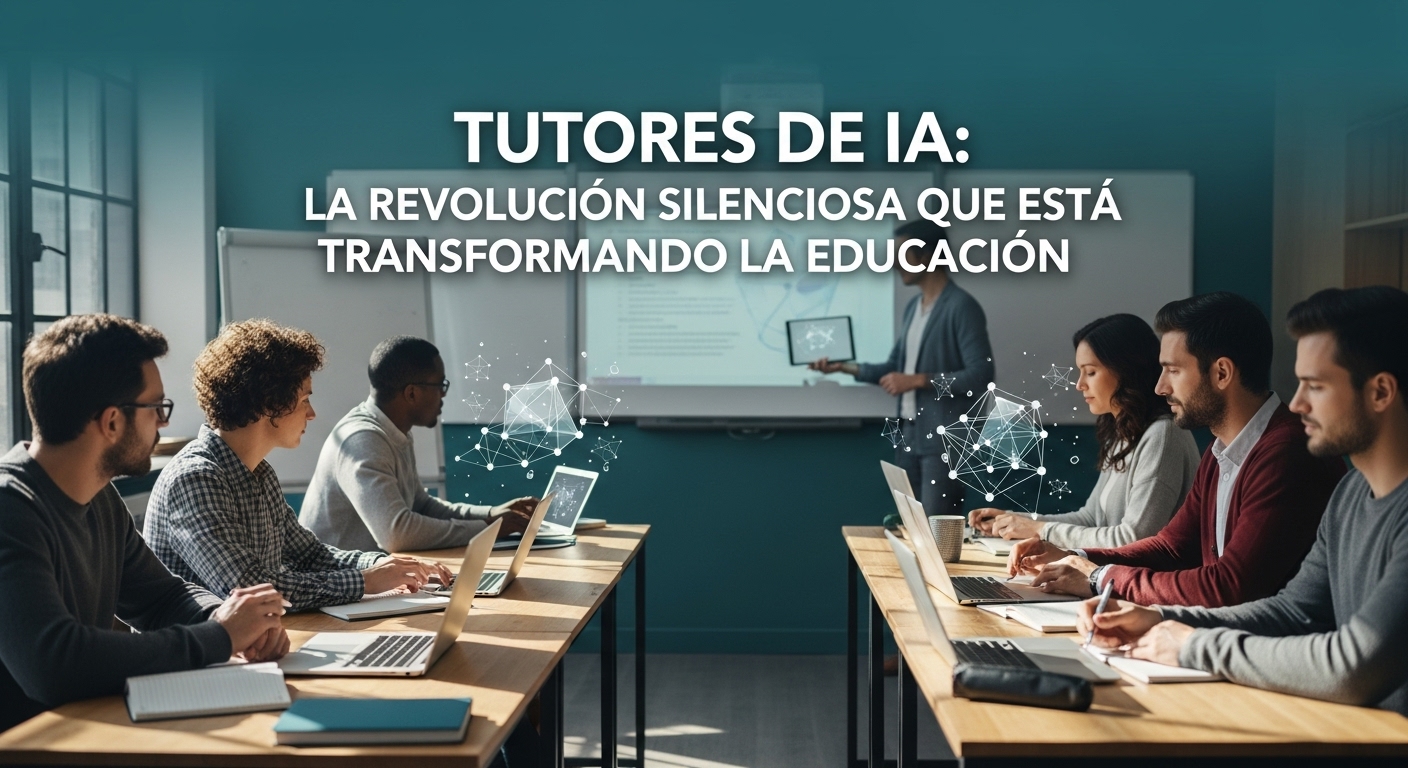 Tutores de IA, La Revolución Silenciosa que Está Transformando la Educación.