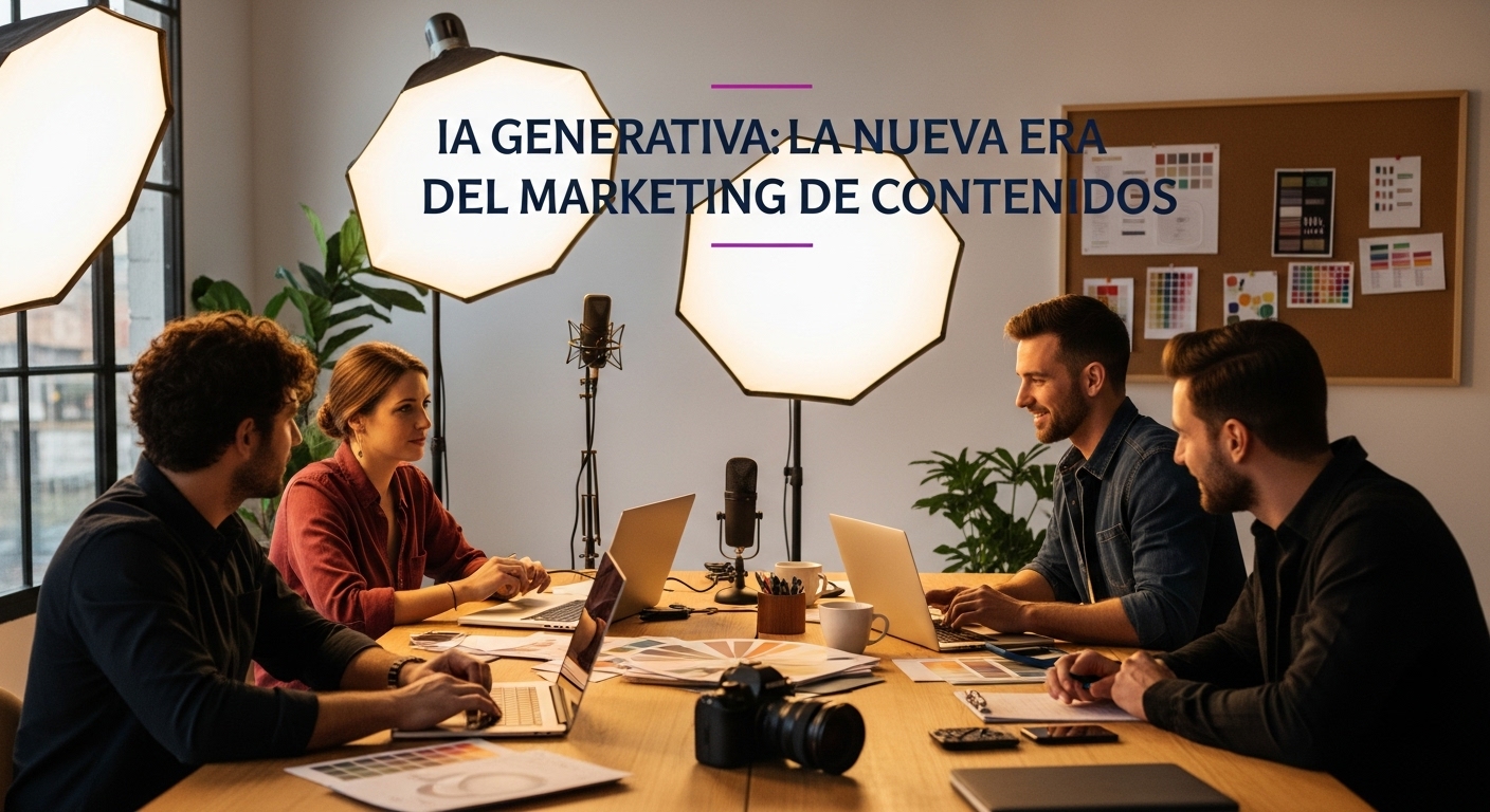 IA Generativa, La Nueva Era del Marketing de Contenidos.