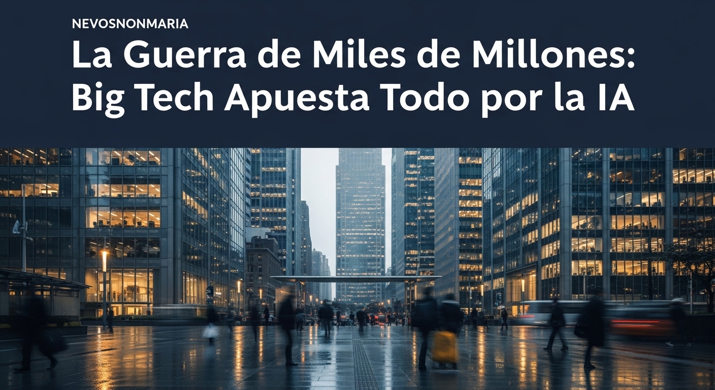 La Guerra de Miles de Millones, Big Tech Apuesta Todo por la IA.