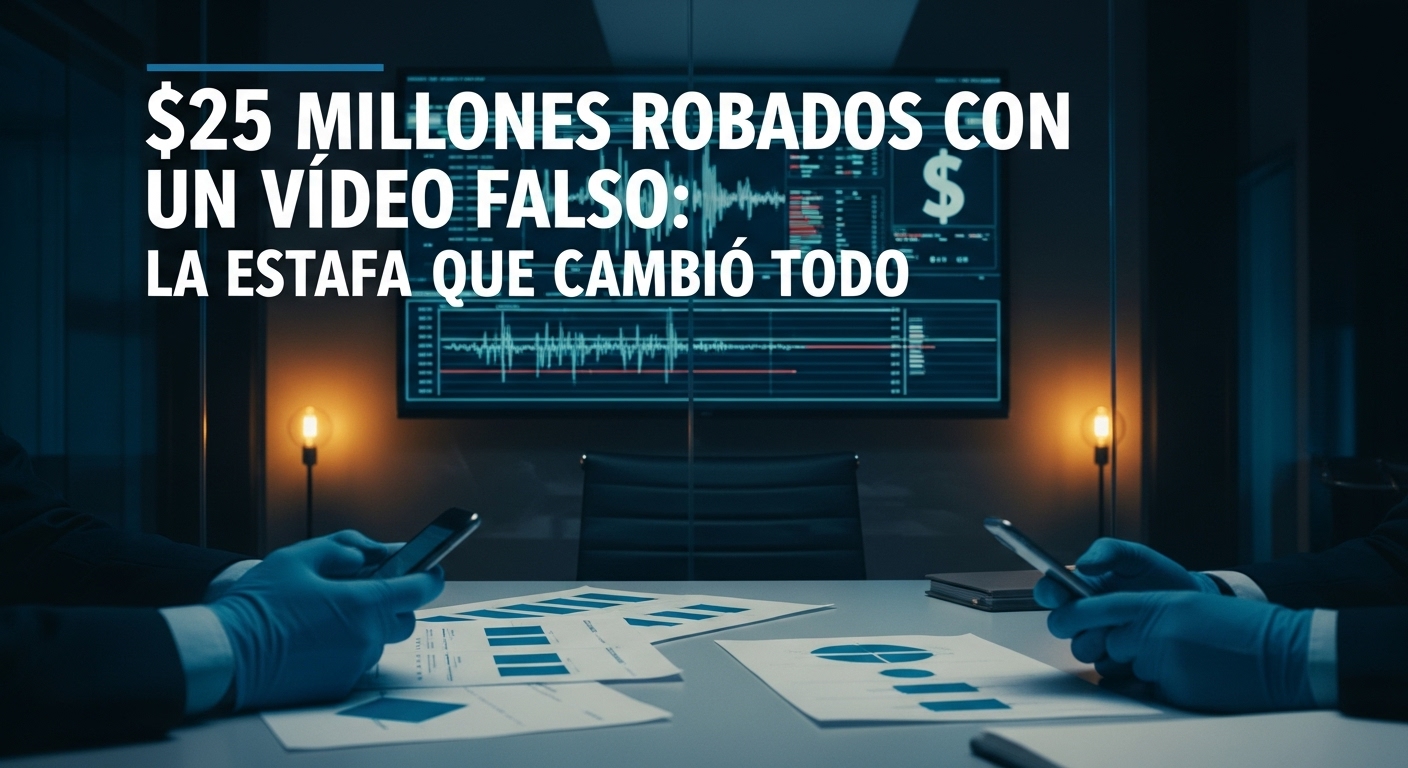 $25 Millones Robados con un Video Falso, La Estafa que Cambió Todo.