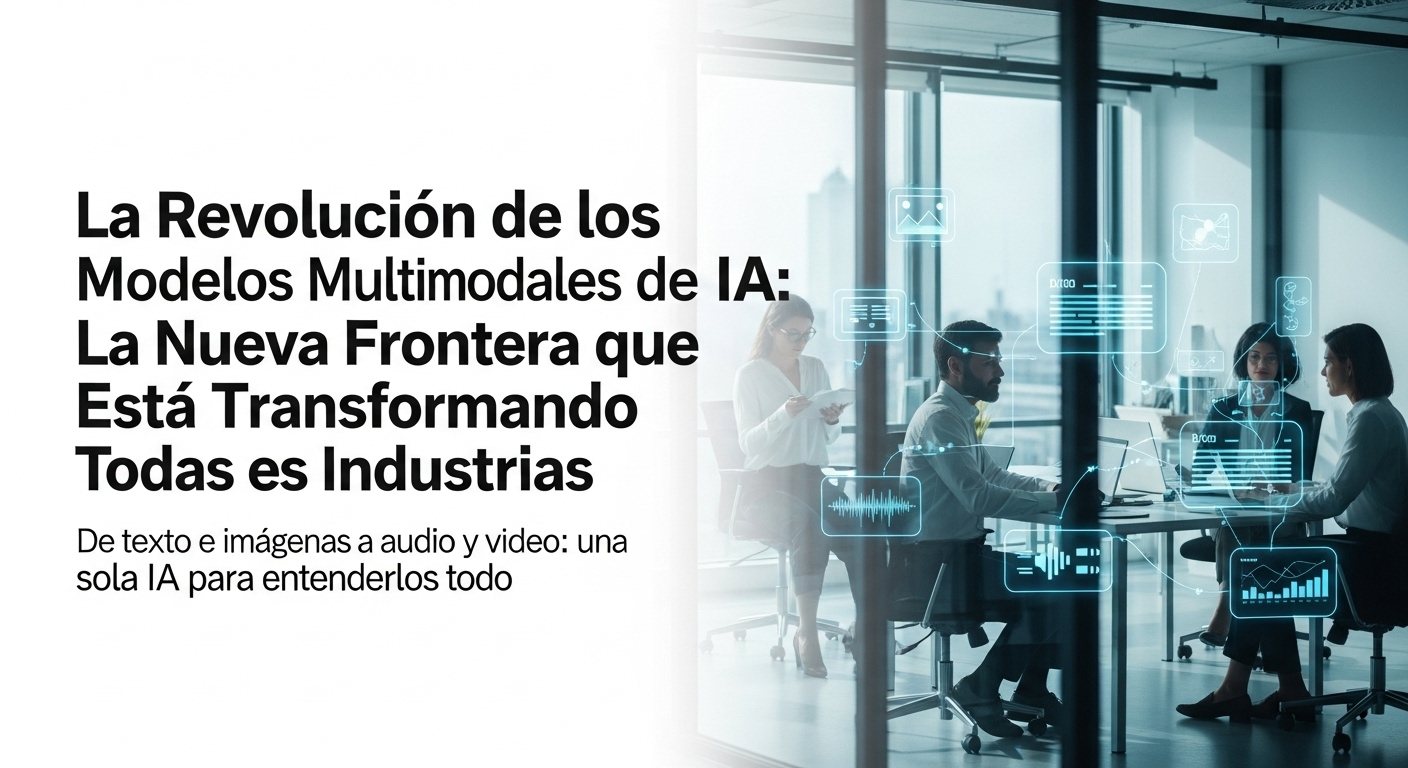 La Revolución de los Modelos Multimodales de IA, La Nueva Frontera que Está Transformando Todas las Industrias