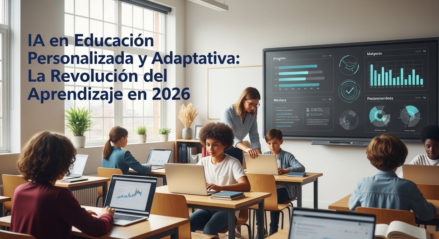 IA en Educación Personalizada y Adaptativa, La Revolución del Aprendizaje en 2026