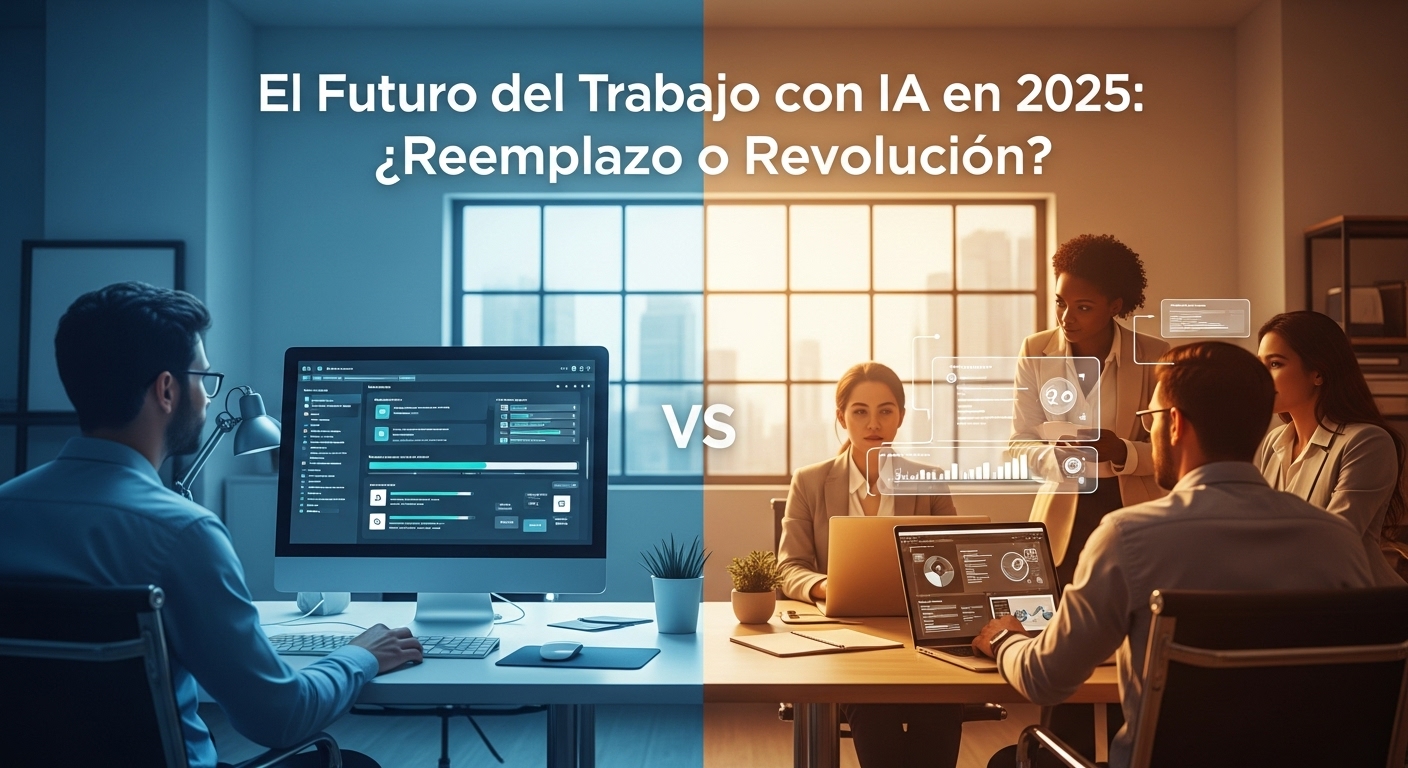 El Futuro del Trabajo con IA en 2025, ¿Reemplazo o Revolución?