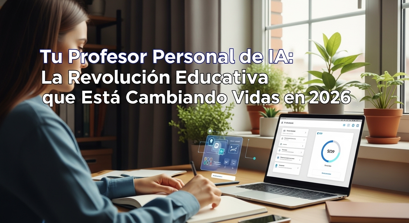 Tu Profesor Personal de IA, La Revolución Educativa que Está Cambiando Vidas en 2026