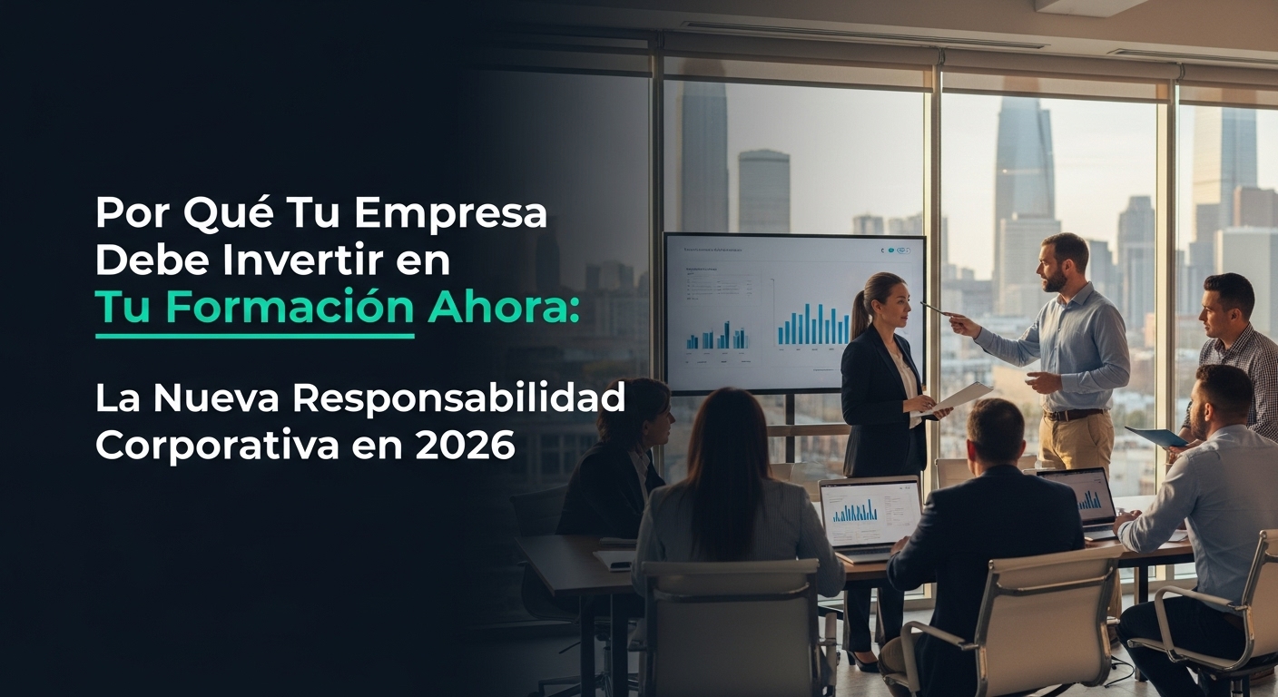 Por Qué Tu Empresa Debe Invertir en Tu Formación Ahora,La Nueva Responsabilidad Corporativa en 2026