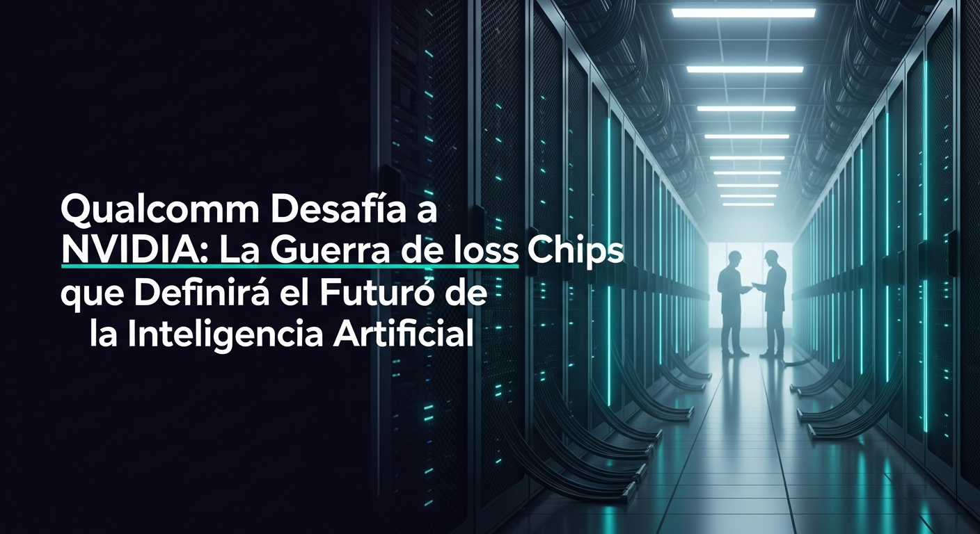 Qualcomm Desafía a NVIDIA,La Guerra de los Chips que Definirá el Futuro de la Inteligencia Artificial