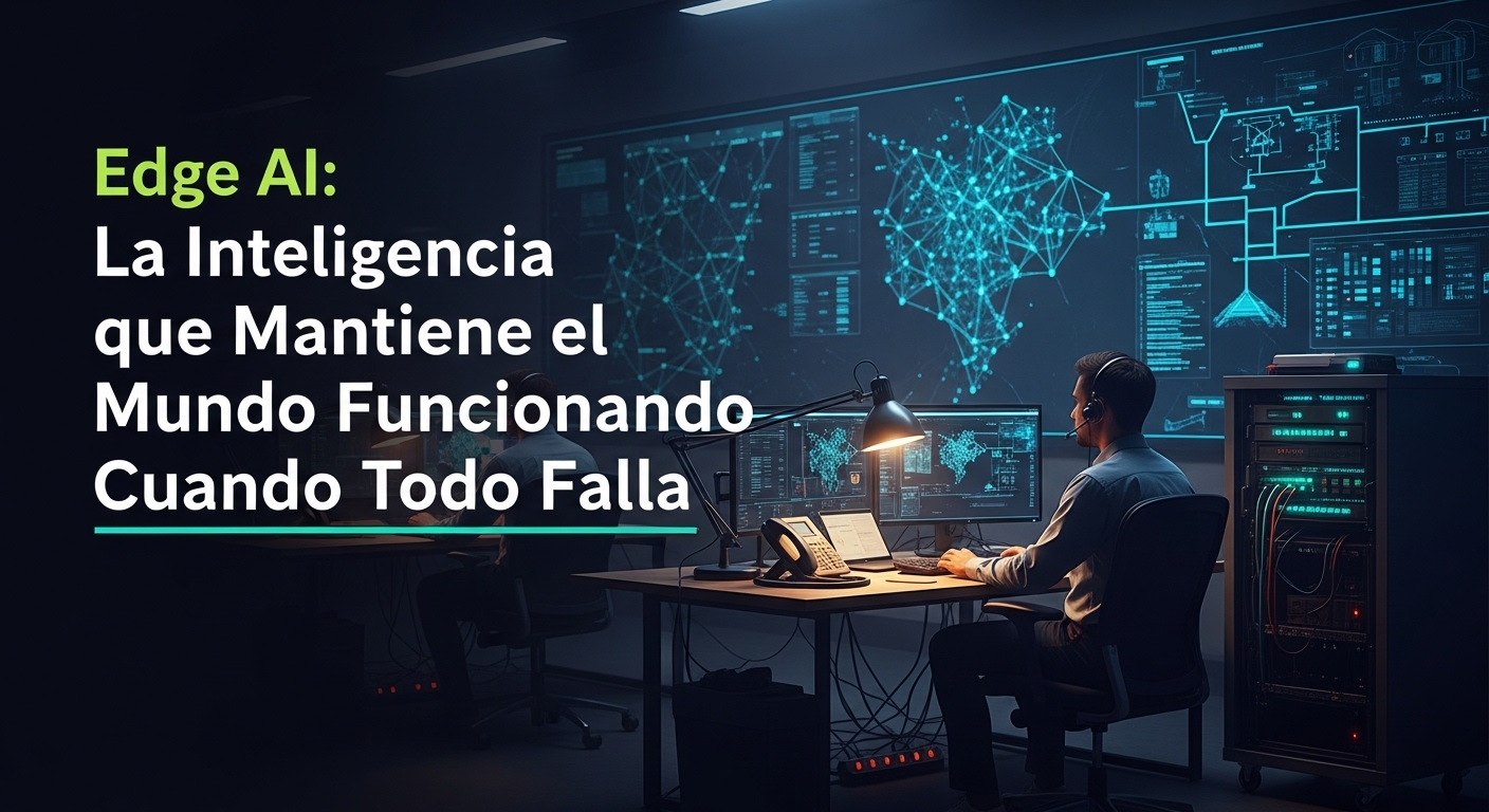 Edge AI, La Inteligencia que Mantiene el Mundo Funcionando Cuando Todo Falla