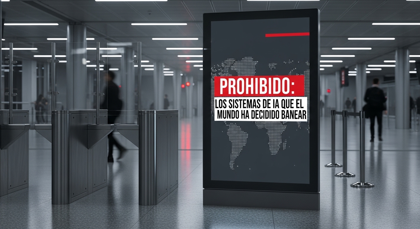 PROHIBIDO, LOS SISTEMAS DE IA QUE EL MUNDO HA DECIDIDO BANEAR