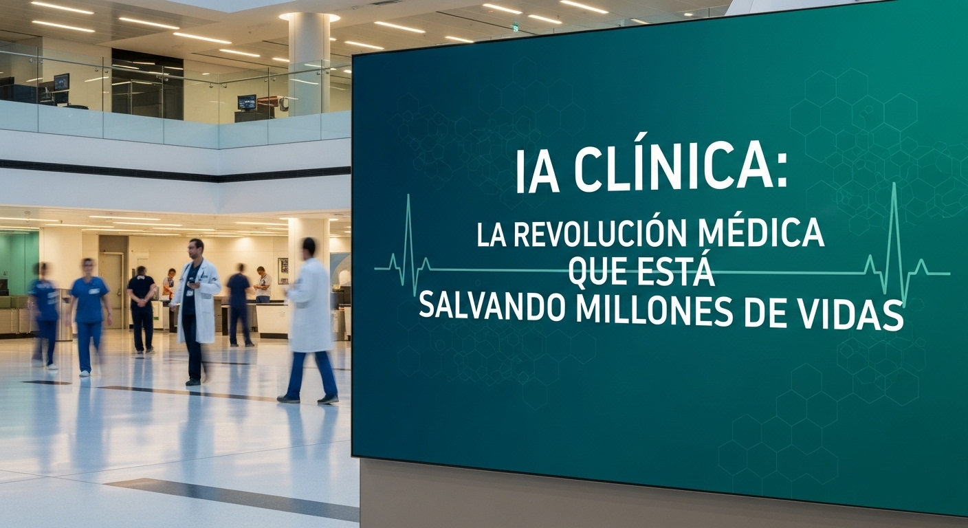 IA CLÍNICA, LA REVOLUCIÓN MÉDICA QUE ESTÁ SALVANDO MILLONES DE VIDAS