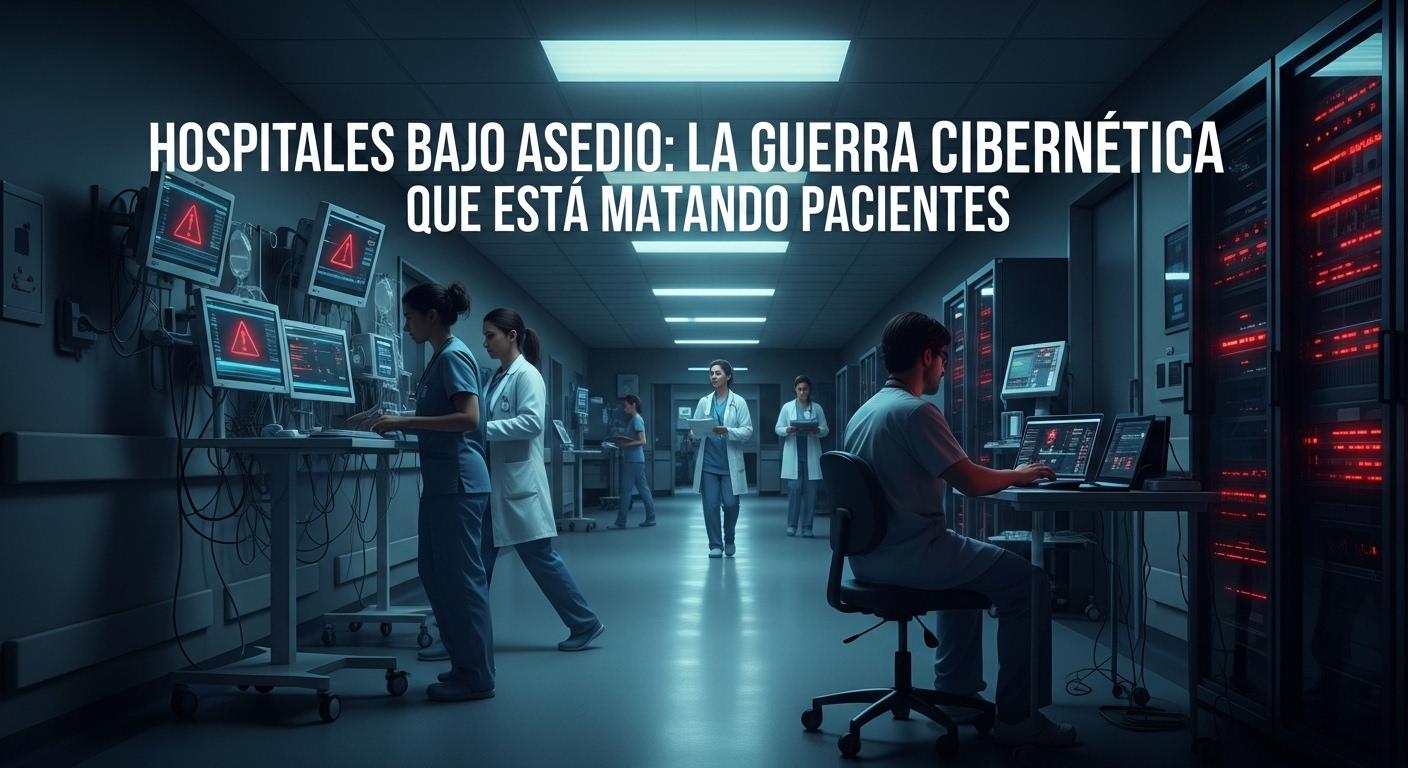 HOSPITALES BAJO ASEDIO, LA GUERRA CIBERNÉTICA QUE ESTÁ MATANDO PACIENTES