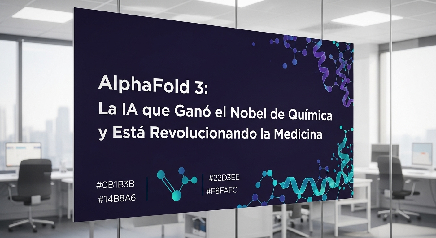 AlphaFold 3, La IA que Ganó el Nobel de Química y Está Revolucionando la Medicina