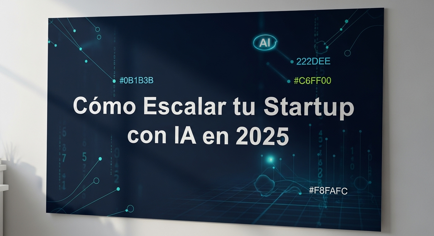 Cómo Escalar tu Startup con IA en 2025