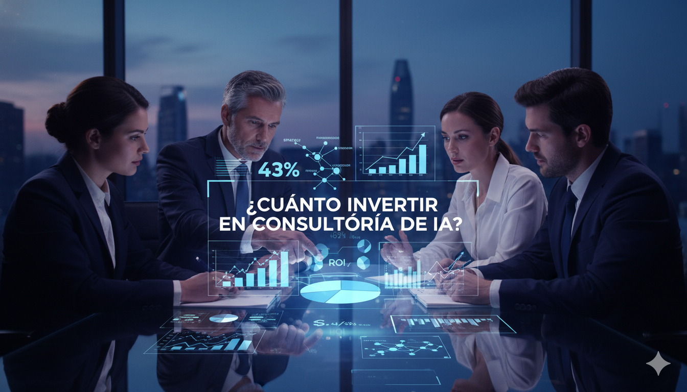 ¿ CUÁNTO INVERTIR EN CONSULTÓRÍA DE IA?