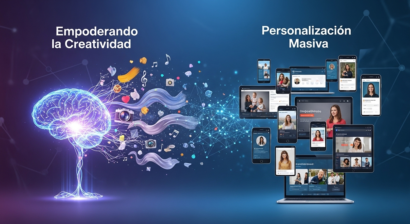 IA Generativa en Marketing ‘Empowering Creativity’ y la Personalización Masiva