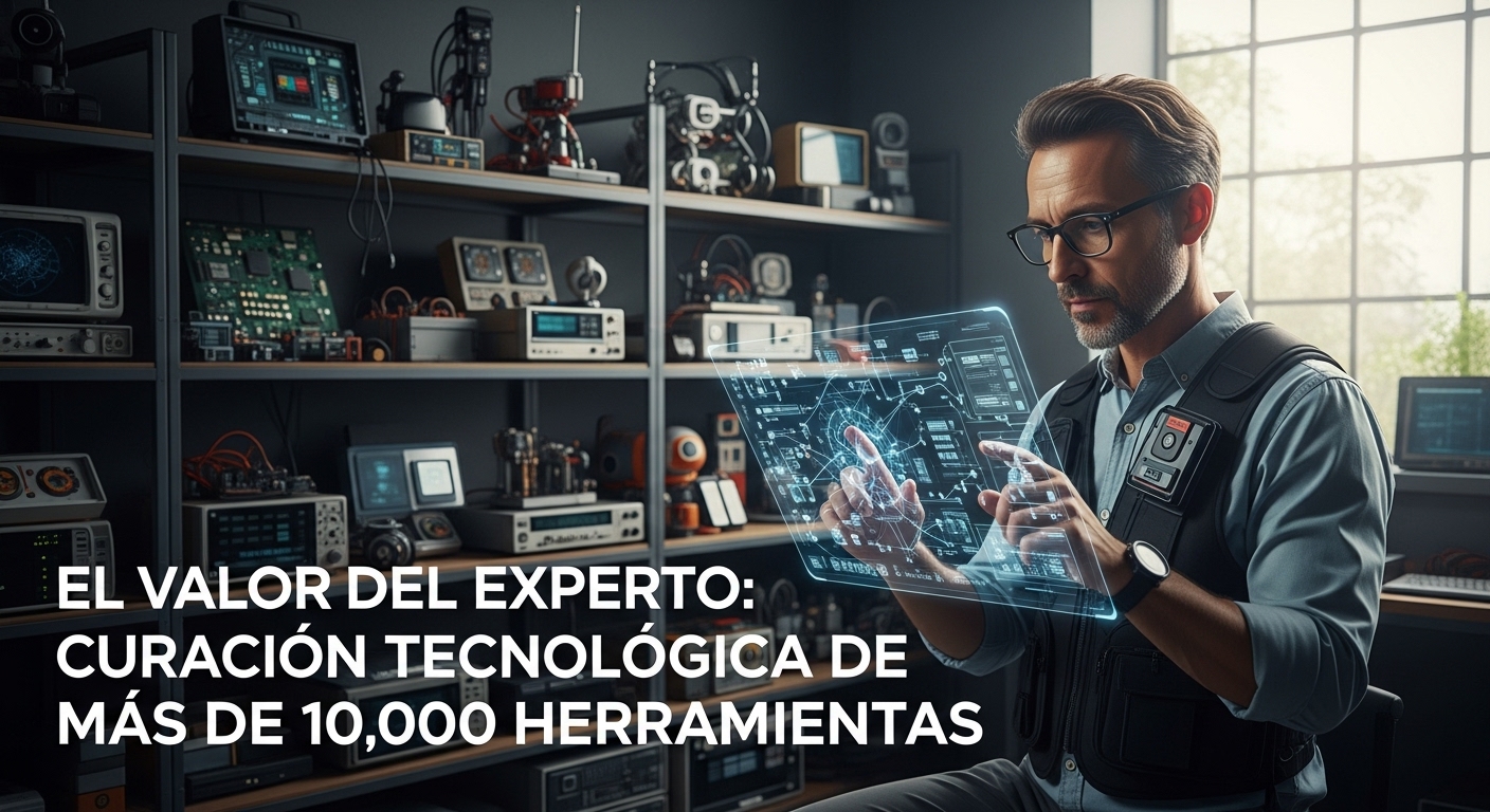 El Valor del Experto, Curación Tecnológica de Más de 10,000 Herramientas